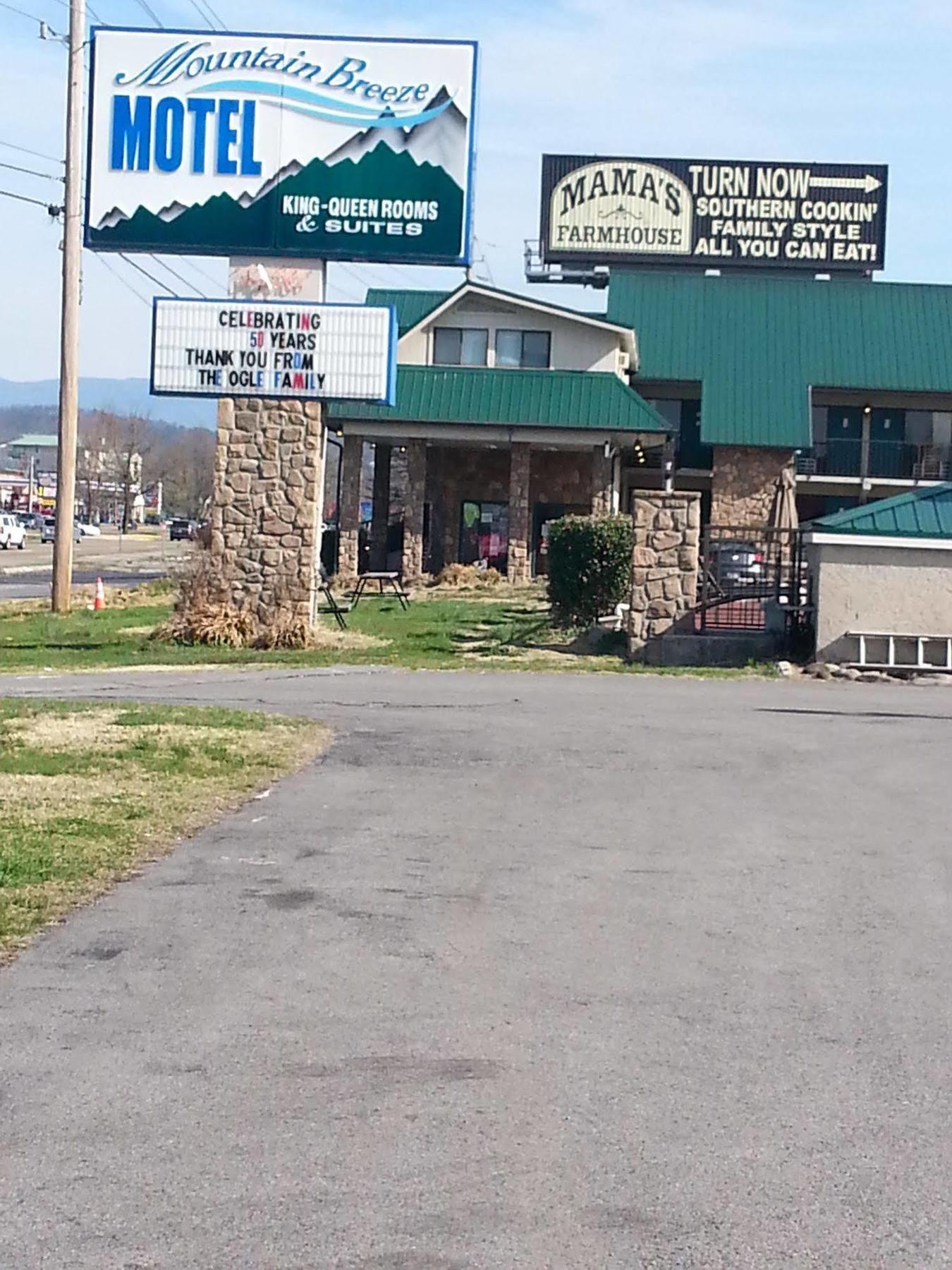 Mountain Breeze Motel Pigeon Forge Luaran gambar